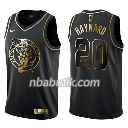 NBA Mænd Trøje Boston Celtics Gordon Hayward 20 Nike Sort Golden Edition Swingman NBA Mænd Trøje Boston Celtics Gordon Hayward 20 Nike Sort Golden Edition Swingman